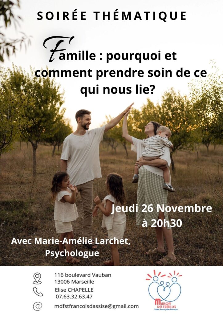Famille : pourquoi et comment prendre soin de ce qui nous lie?